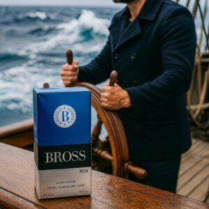 Bross Men  3.4 fl oz Sealed (Lavender, Violet, Birch notes)